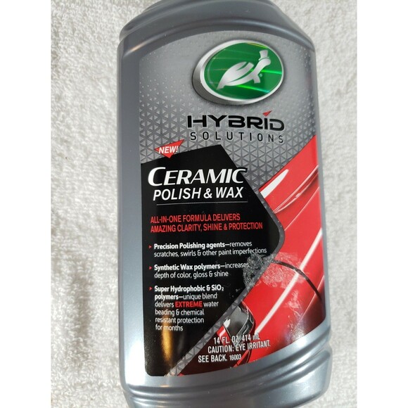 Turtle Wax Hybrid Solutions CERAMIC Polish & Wax NEW Sealed - Picture 2 of 6